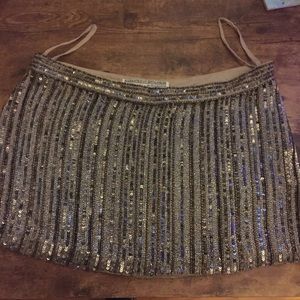 Sexy All Saints embellished mini skirt Vintage!